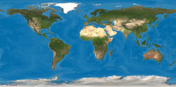 Image of Ralph's Earth Map base in Cylindrical Projection
